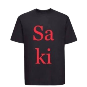 Saki Black T-shirt